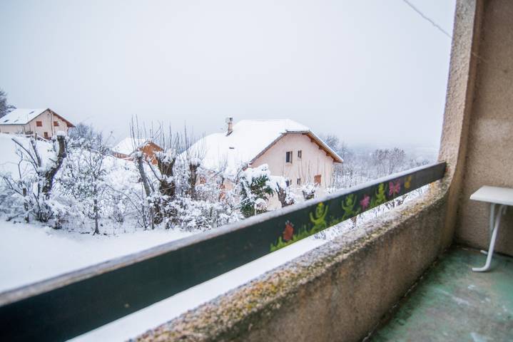 Ganze Wohnung, Ferienwohnung für 4 Personen mit Balkon in Saint-Léger-les-Mélèzes, Nationalpark Écrins