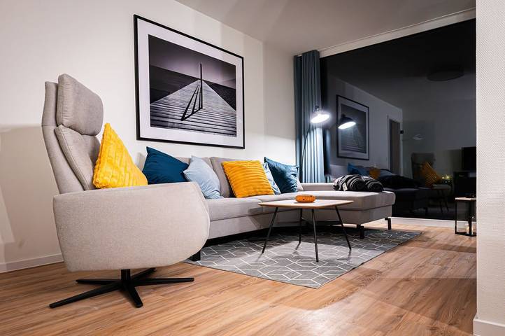 Ferienwohnung für 4 Personen, mit Sauna und Balkon in Marienleuchte - 2