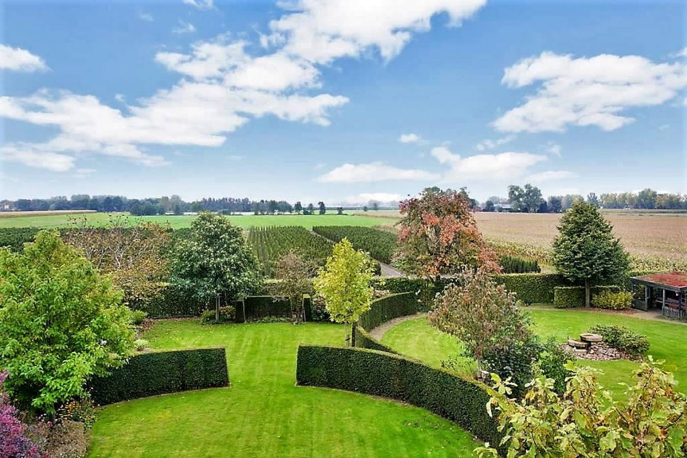 Gelijkvloers 3-persoons appartement met uilen in de achtertuin in Kaatsheuvel in Kaatsheuvel, Noord-Brabant