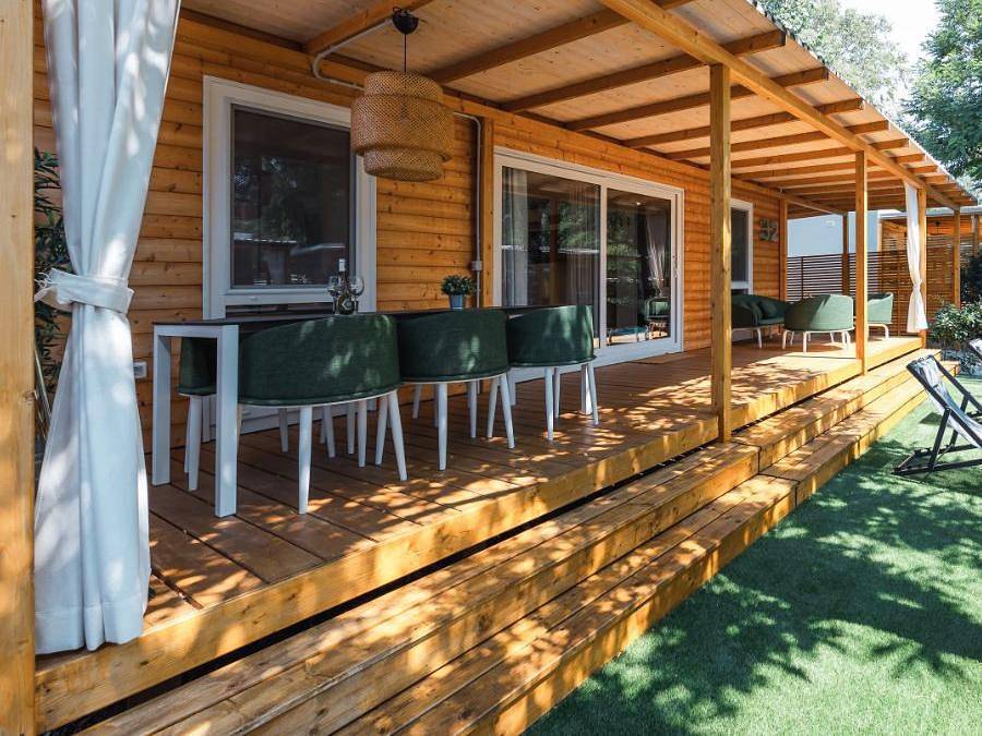 Club del Sole Tenuta Primero Grado Family Resort - Mobilheim 4 personen - Cottage Deluxe 2 Zimmer in Grado, Görz Provinz