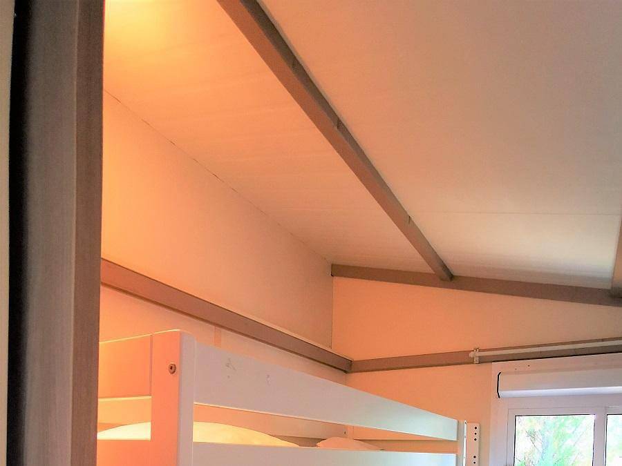 Camping l'Oasis Des Garrigues - Chalet 6 personas - Gitotel 37m² - 3 habitaciones in Vogüé, Ardèche
