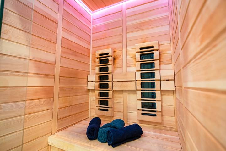 Appartement de vacances pour 6 personnes, avec Balcon et Sauna