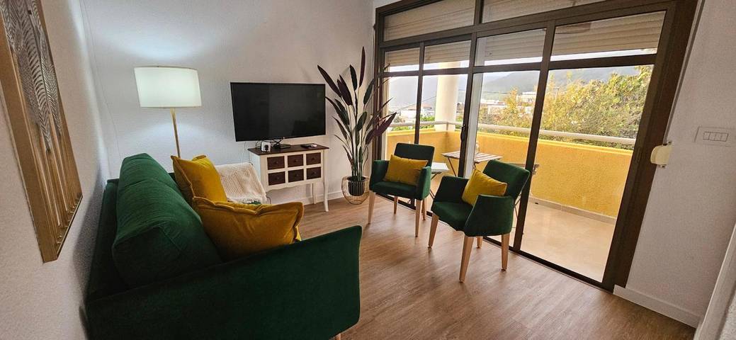 Ganze Wohnung, Meerblick-Apartment in El Paso in El Paso, La Palma Süd