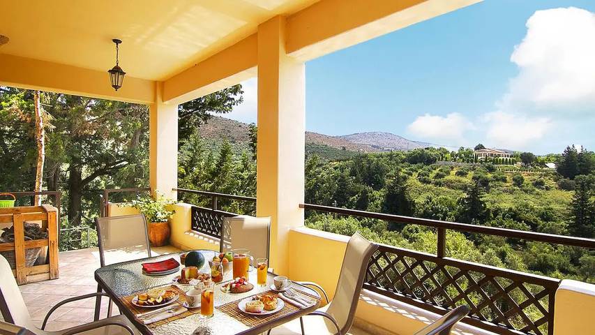 Ferienhaus für 6 Personen, mit Terrasse und Whirlpool sowie Pool, mit Haustier in Chania und Umgebung - 2