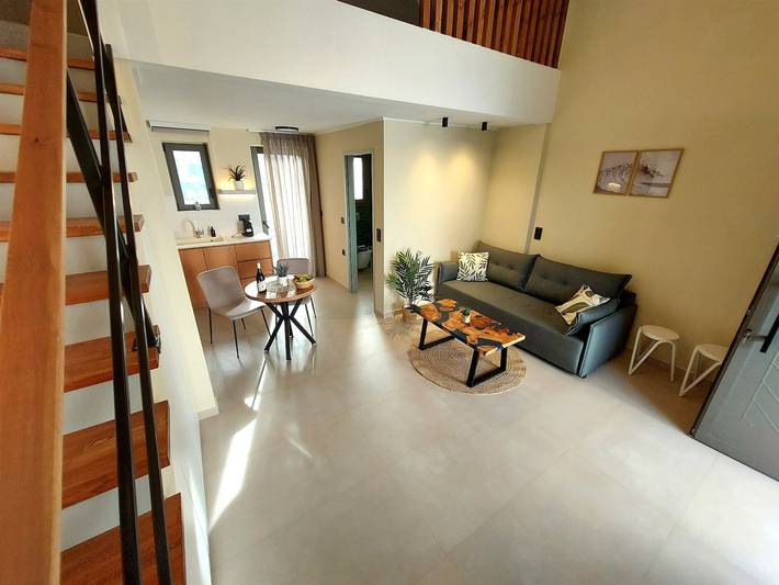Ferienwohnung für 4 Personen, mit Balkon und Garten, kinderfreundlich