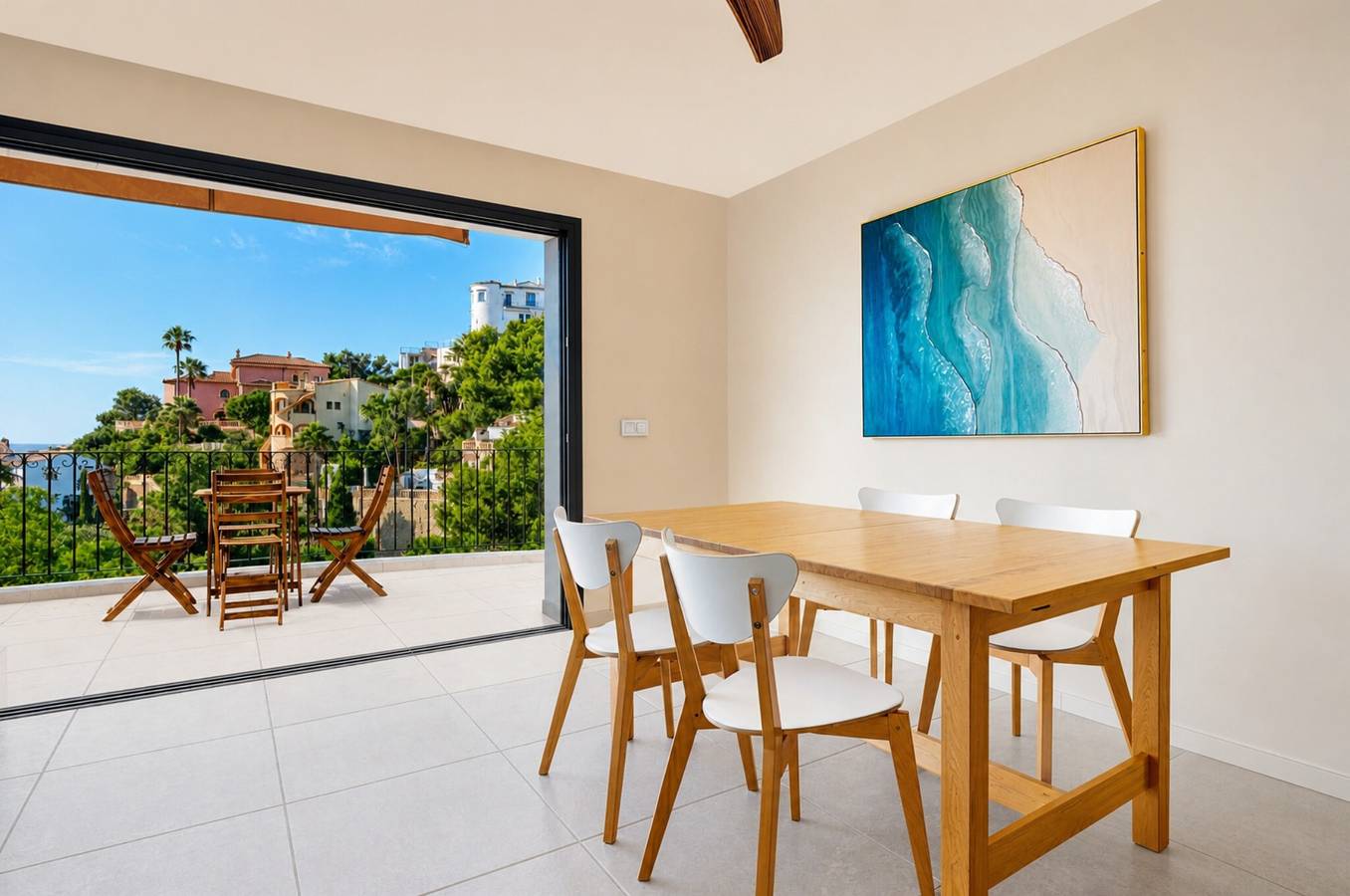 Casa vacacional 'Mía' con vistas al mar, Wi-Fi y aire acondicionado in Balcón al Mar, Jávea