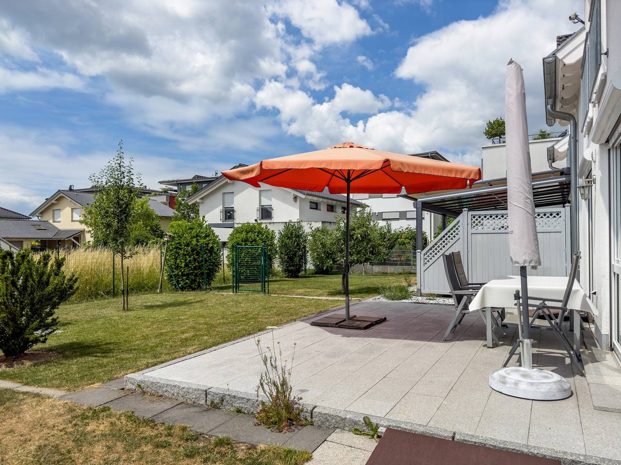 Ferienhaus 'Storchennest' mit privater Terrasse, privatem Garten und Wlan in Markdorf, Region Bodensee-Oberschwaben