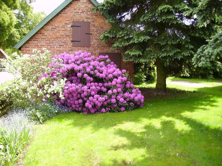 Ferienwohnung für 3 Personen, mit Garten