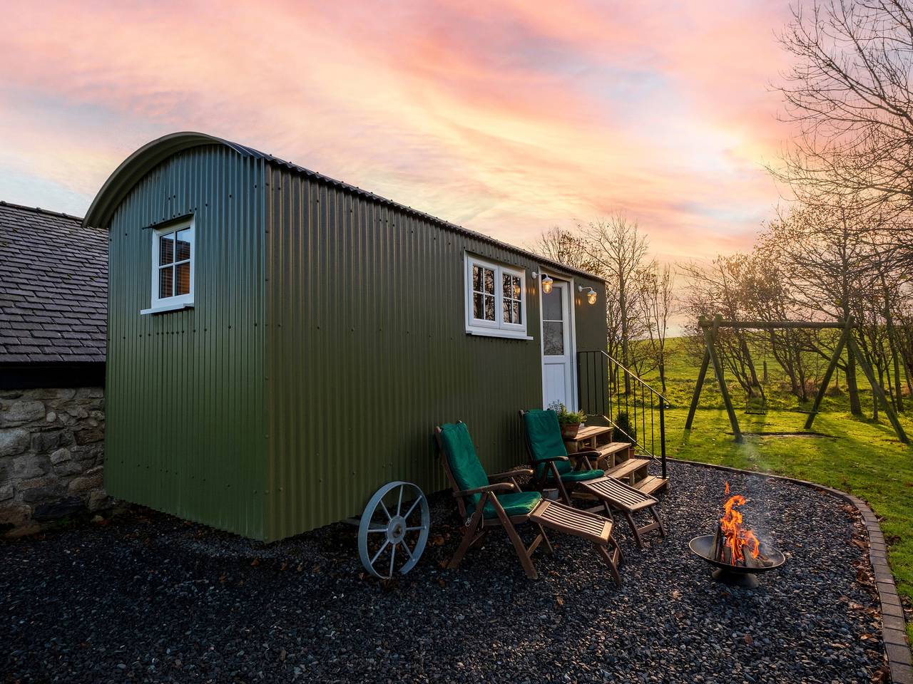 The Pleasant Hut at Mount Pleasant Farm in Cumbria
