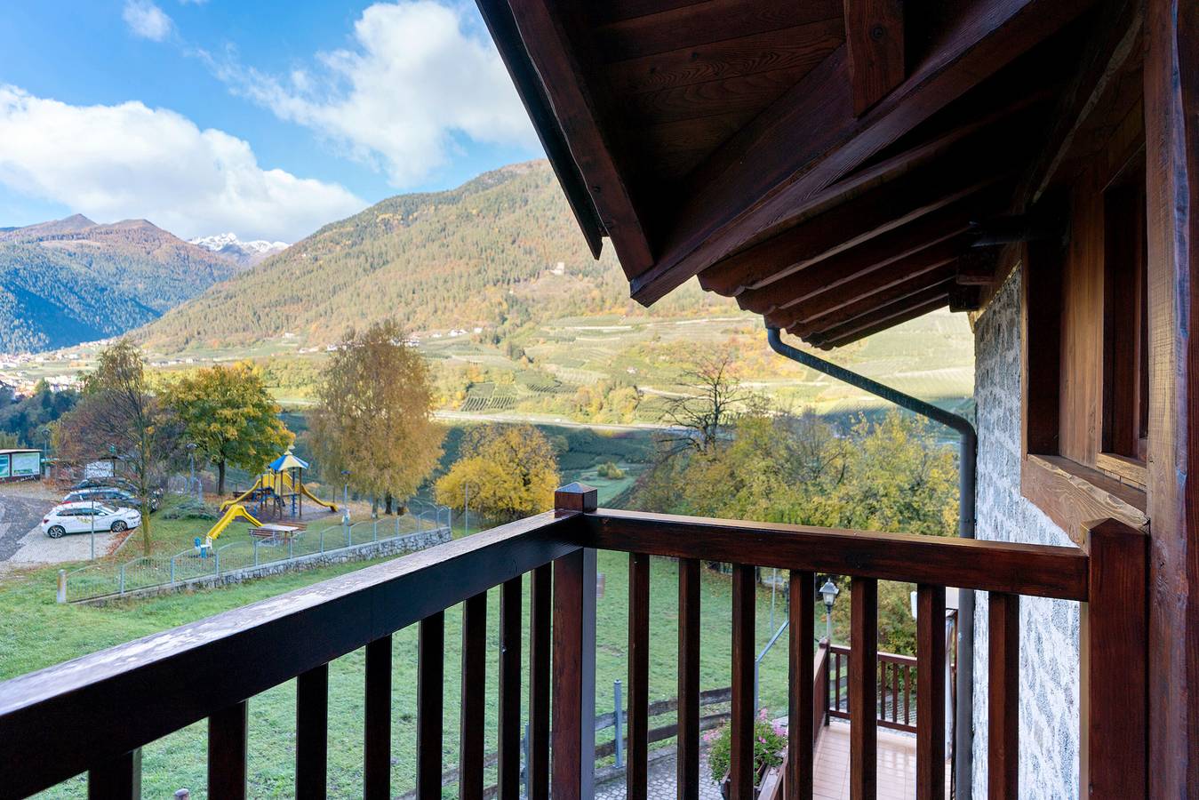 Zimmer 'Locanda San Martino Camera 1' mit Bergblick in Cavizzana, Brentagruppe