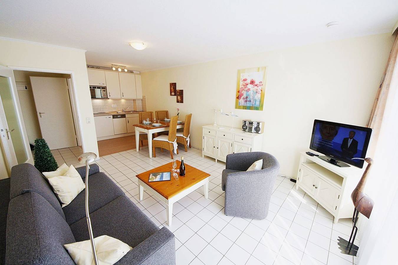 Ganze Wohnung, Moderne Ferienwohnung mit Sauna und beheiztem Innen-Pool in Westerland in Westerland, Sylt (Gemeinde)