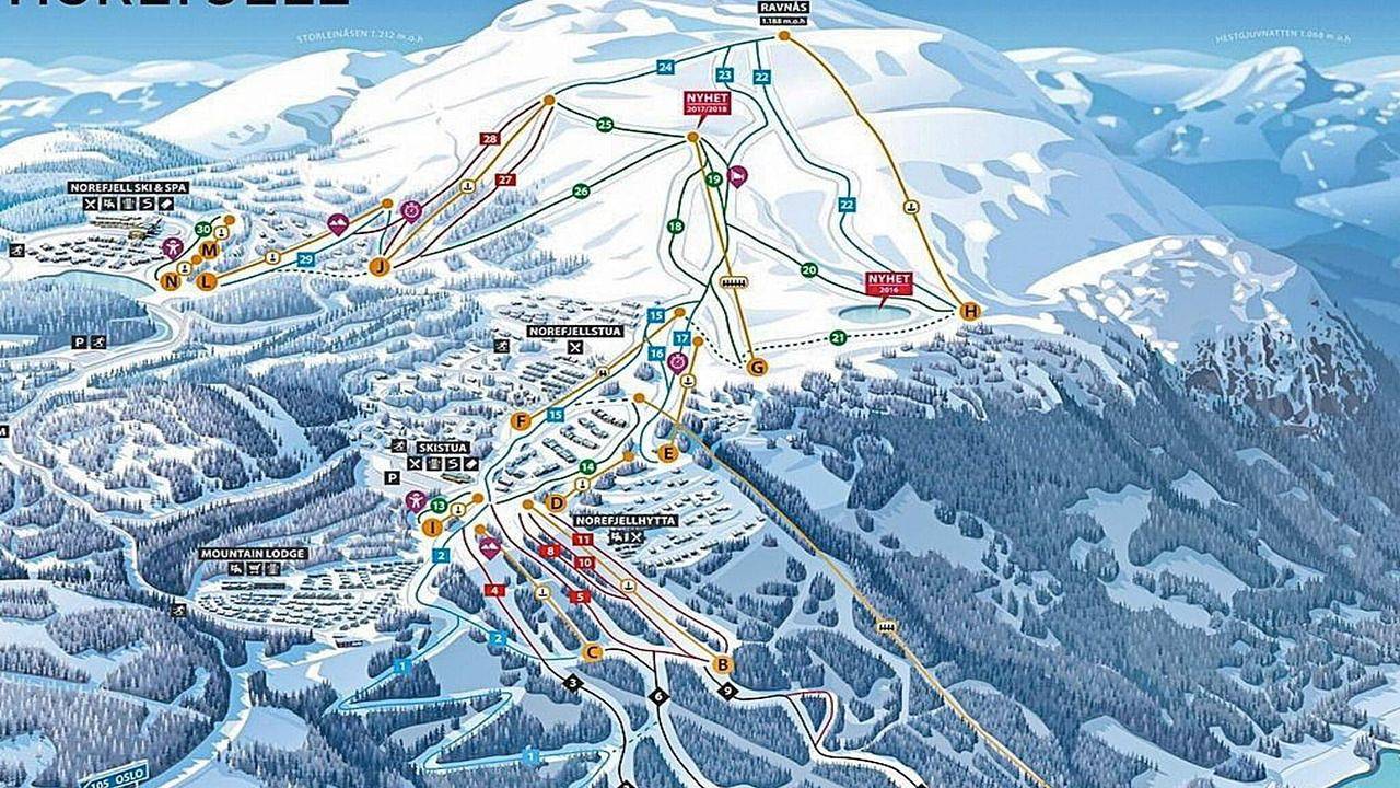 Hel ferieleilighet, Ferieleilighet for 12 personer med sauna in Norefjell, Krødsherad 