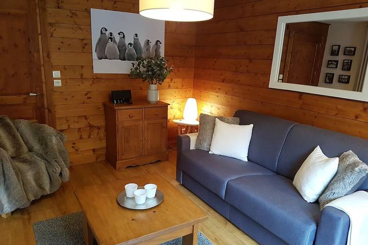 Chalet pour 5 personnes, avec jardin et balcon à Les Contamines-Montjoie