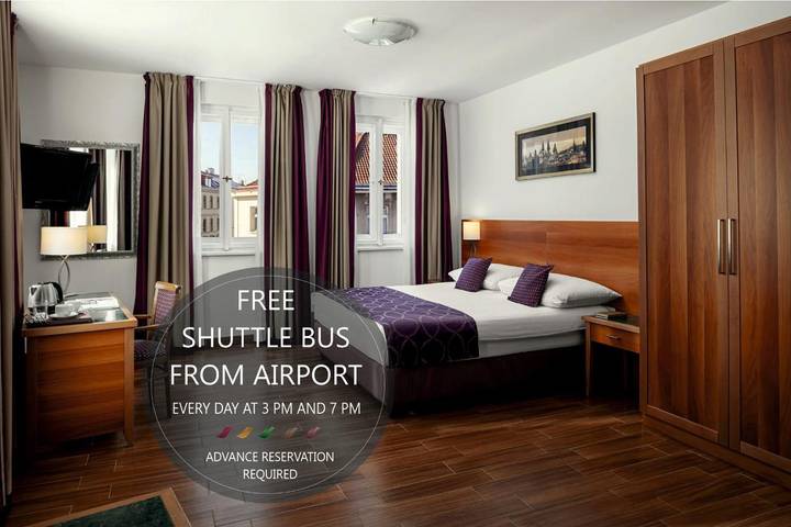 Hotel für 2 Personen, mit Garten in Vinohrady