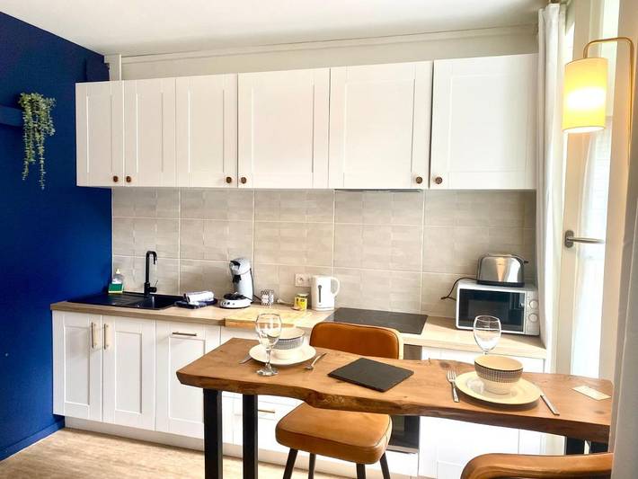 Appartement de vacances pour 2 personnes, avec jardin