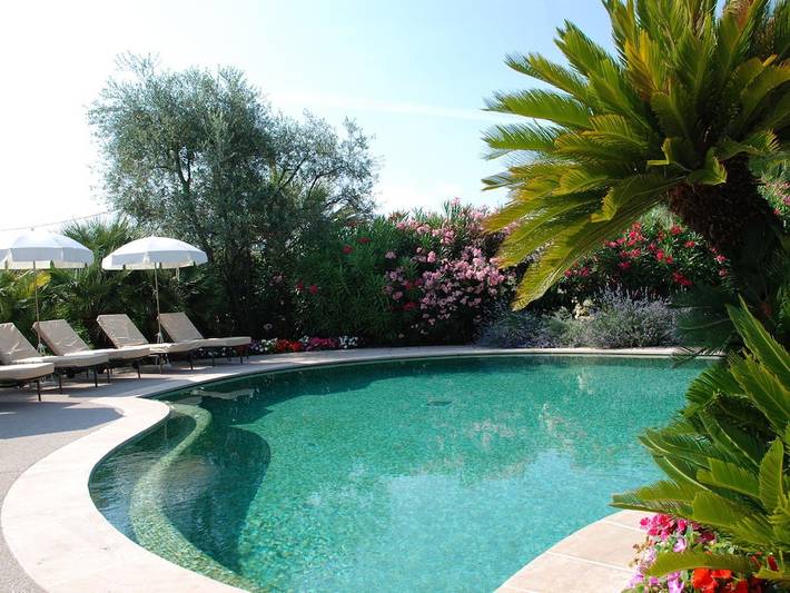Maison de vacances pour 6 personnes, avec piscine et jardin ainsi que sauna et jacuzzi à Carros