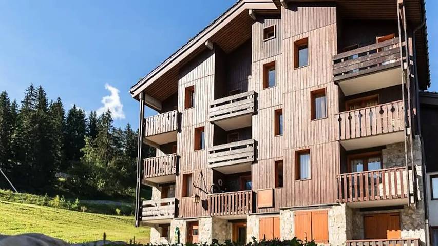 Chalet pour 5 personnes, avec balcon, animaux acceptés dans Valmorel
