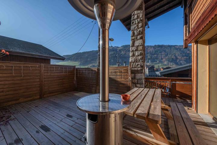 Chalet pour 10 personnes, avec terrasse