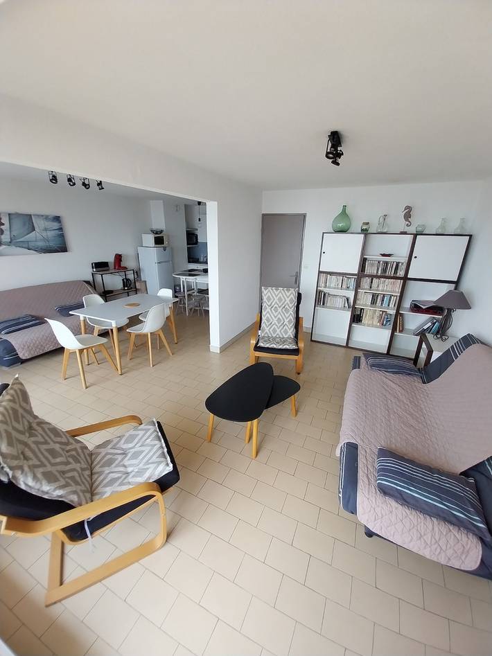 Gîte pour 6 personnes, avec terrasse et vue sur l’océan, animaux acceptés dans Plage Lazaret - 2