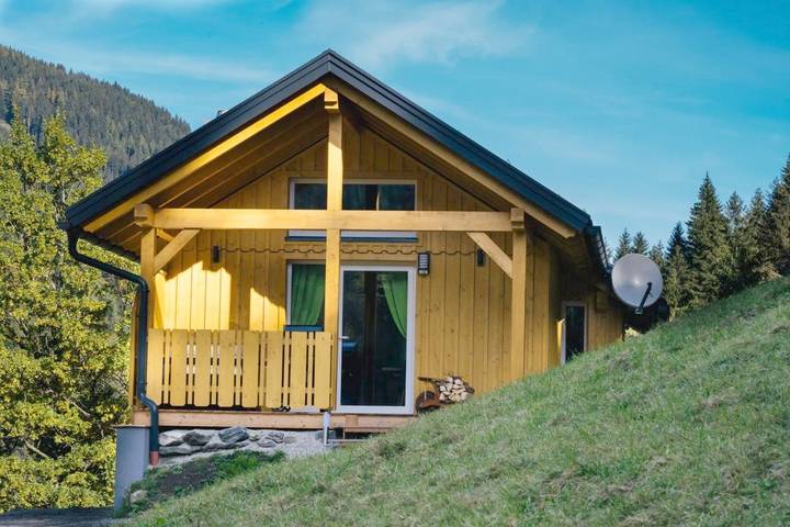 Ferienhaus für 3 Personen, mit Terrasse und Ausblick sowie Sauna in Donnersbachwald