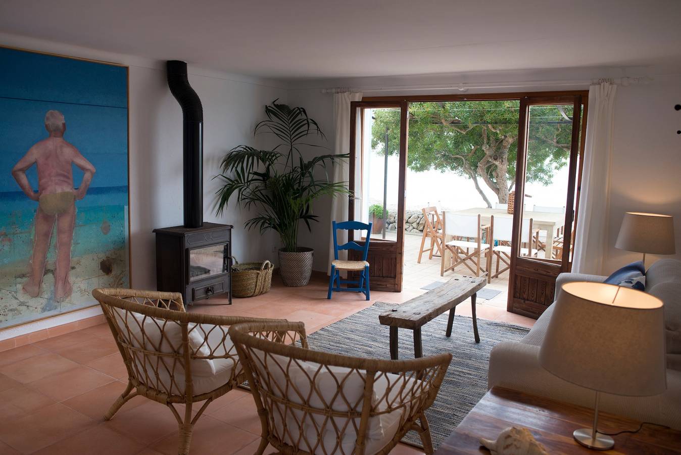 Maison de vacances 'Es Port Nou - Casa En La Playa' avec vue sur la mer, terrasse privée et Wi-Fi in Port Nou, Son Servera