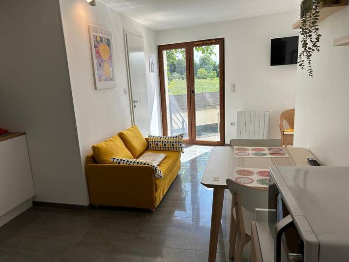 Gîte pour 2 personnes, avec terrasse, animaux acceptés à Ebersheim - 3