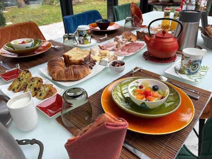 Location de vacances pour 4 personnes, avec vue et jardin à Tinqueux - 3