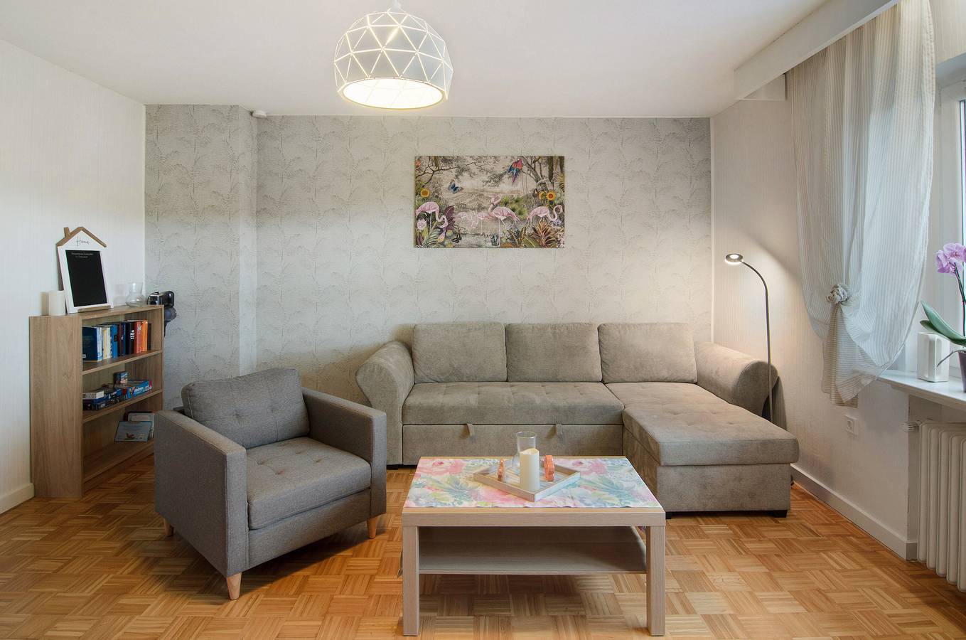 Ganze Wohnung, Ferienwohnung 'Ferienwohnung Storchenblick' mit Bergblick, Balkon und Wi-Fi in Meinhard, Werratal