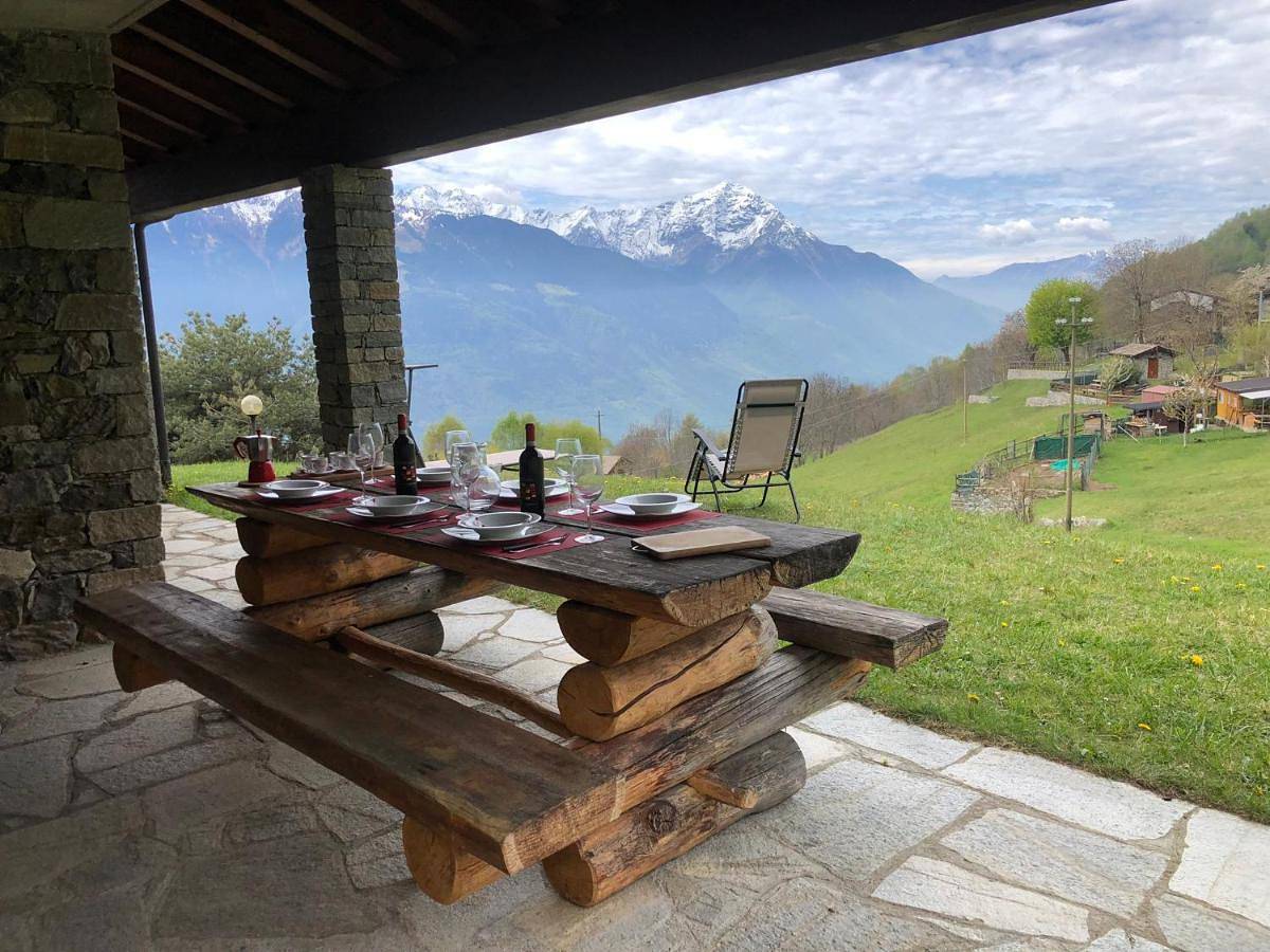 Appartement entier, Baita Poira Vero in Mello, Alpes de la Bernina
