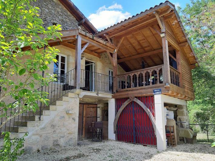 Gîte pour 4 personnes, avec terrasse - 1