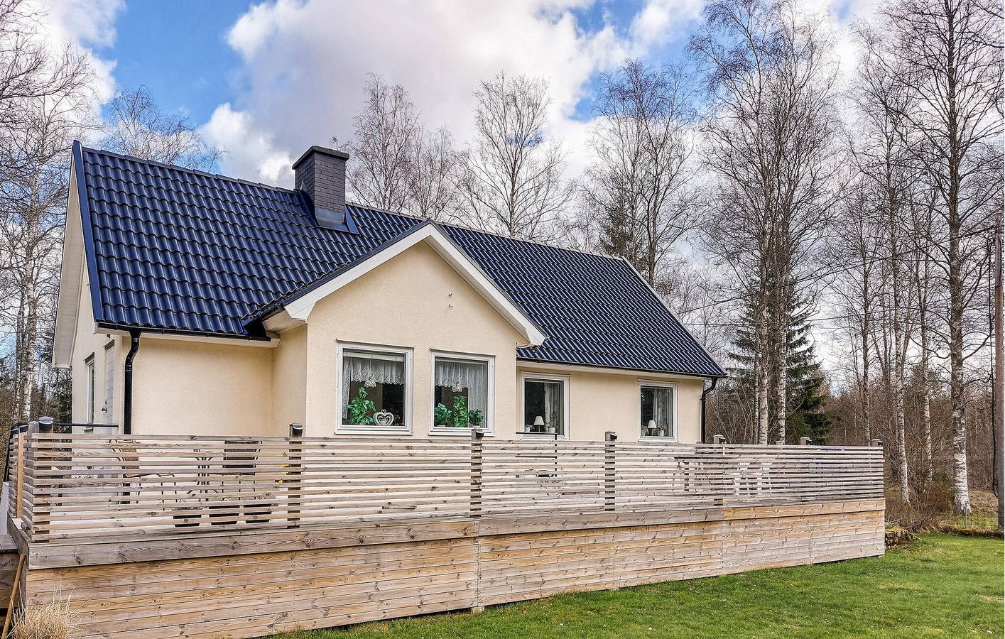 Ferienhaus für 5 Personen mit Terrasse in Vittsjö, Hässleholm und Umgebung