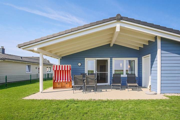 Ferienhaus für 4 Personen, mit Terrasse und Garten sowie Sauna in Dagebüll