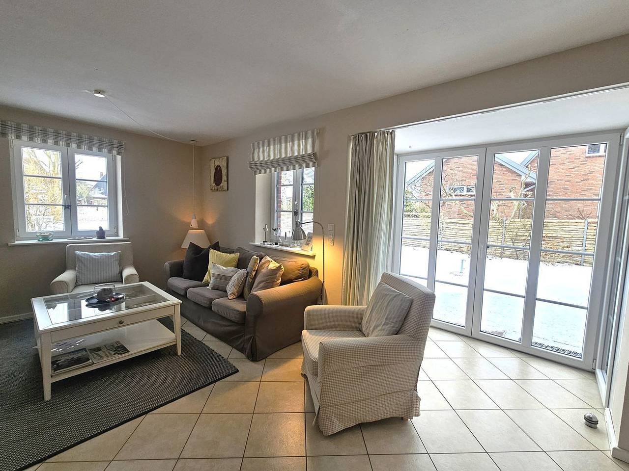 Hausteil in Nieblum: Sauna, Kaminofen & Garten, 6 Personen in Nieblum, Föhr