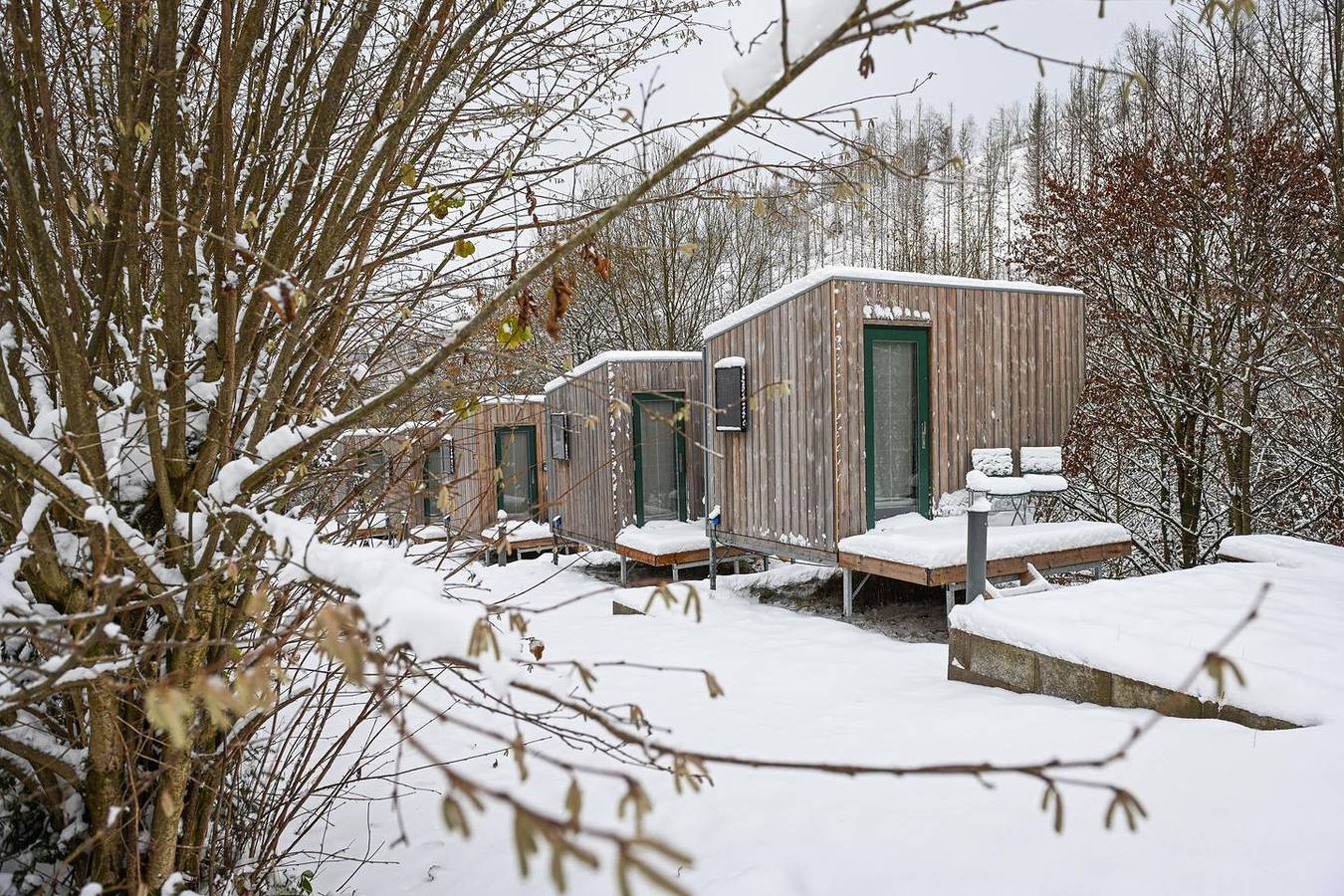 Nachhaltig & stilvoll - Übernachtung im Green Tiny Sleep Space im Harz in Harzvorland