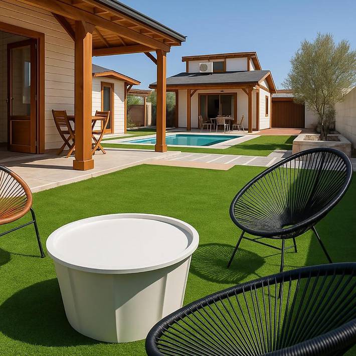 Casa rural con piscina para 3 personas, con jardín además de jacuzzi y piscina en Provincia de Cuenca - 3