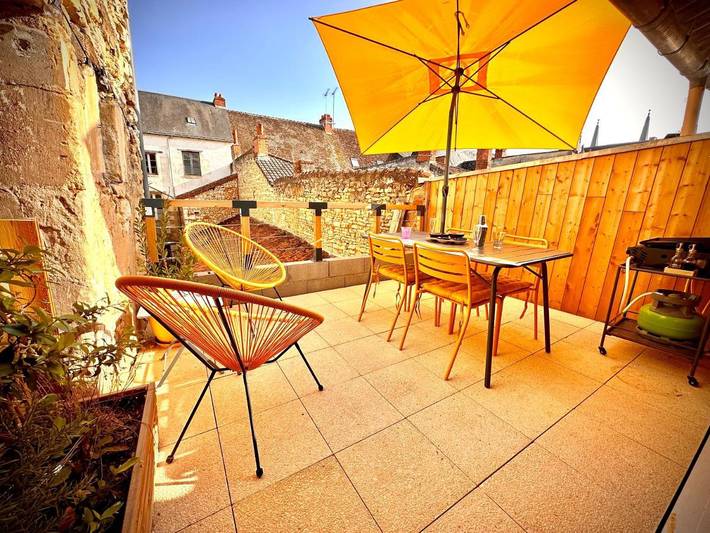 Gîte pour 4 personnes, avec terrasse à Richelieu - 3