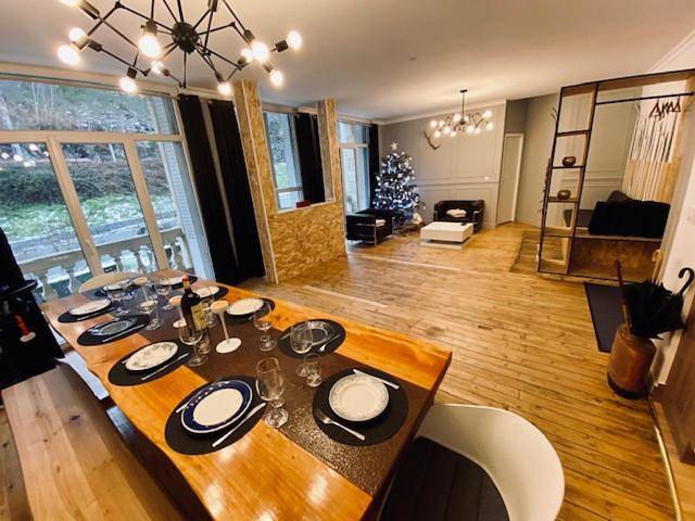 Appartement de vacances pour 8 personnes, avec jardin et vue