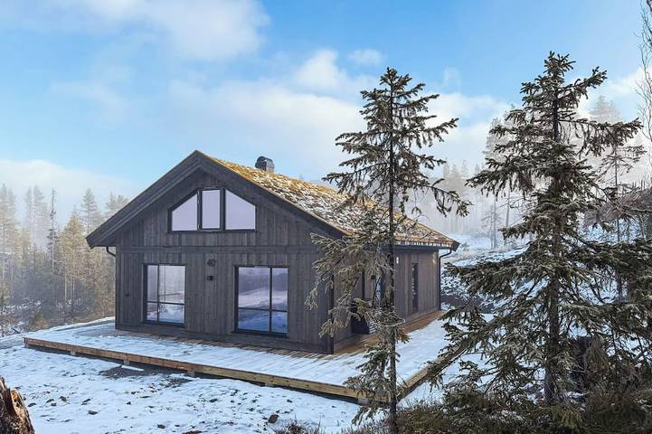 Bekkely Hytte: moderne Hütte nah der Piste, Nesfjellet in Nesbyen