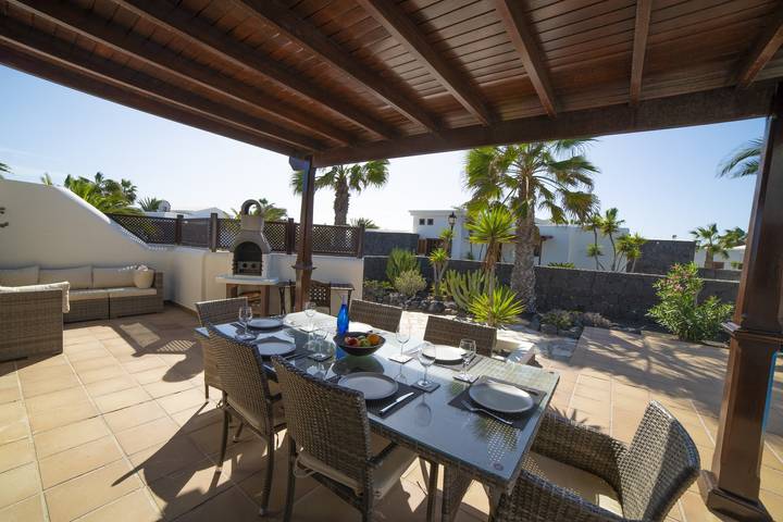 Ferienhaus für 6 Personen, mit Balkon und Terrasse sowie Garten in Playa Blanca - 2
