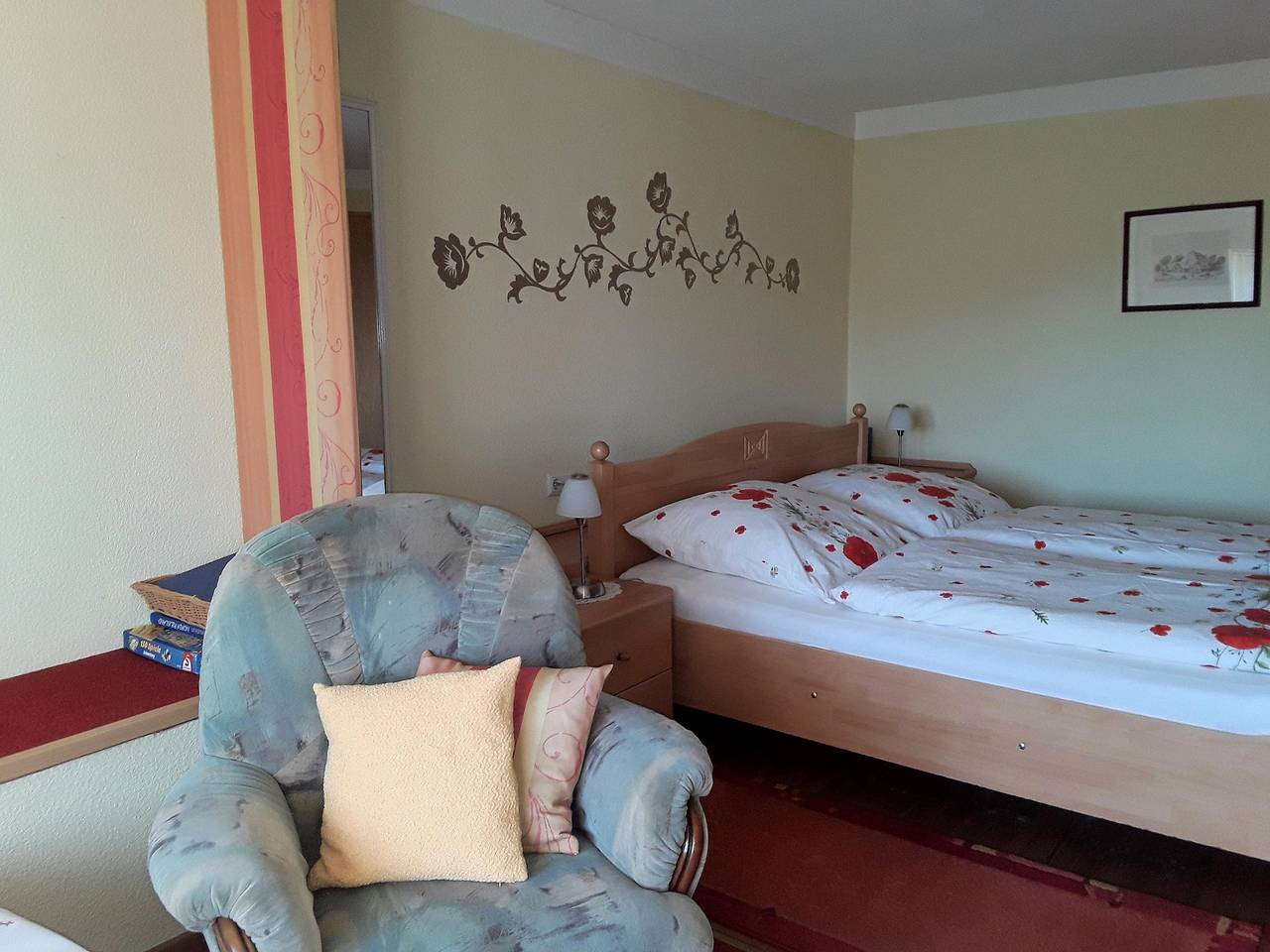 Doppelzimmer in Osterhever, Eiderstedt