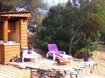 Gîte pour 2 personnes, avec jardin à Rapale