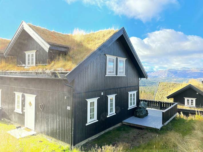 Chalet voor 6 personen, met terras, kindvriendelijk in Noorwegen