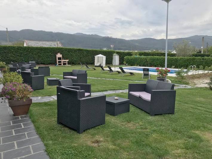 Casa rural para 6 personas, con jardín además de piscina y vistas en Mariña Oriental - 4