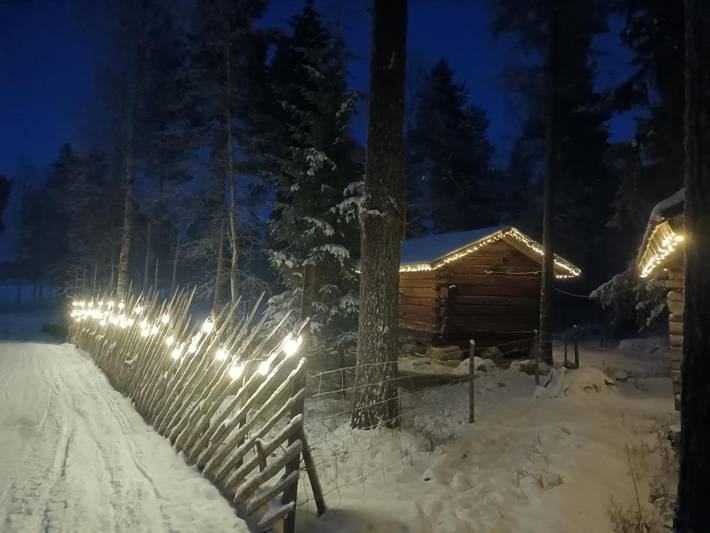 Maison d’hôte pour 4 personnes, avec jardin et vue ainsi que sauna et vue sur le lac, animaux acceptés dans Laponie - 4