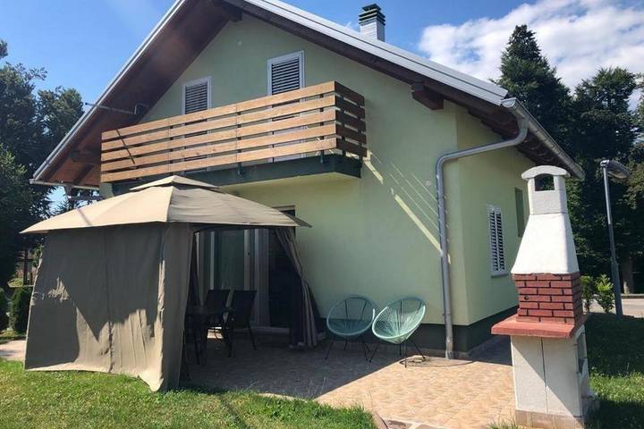 Ferienhaus für 4 Personen, mit Balkon/Terrasse, mit Haustier