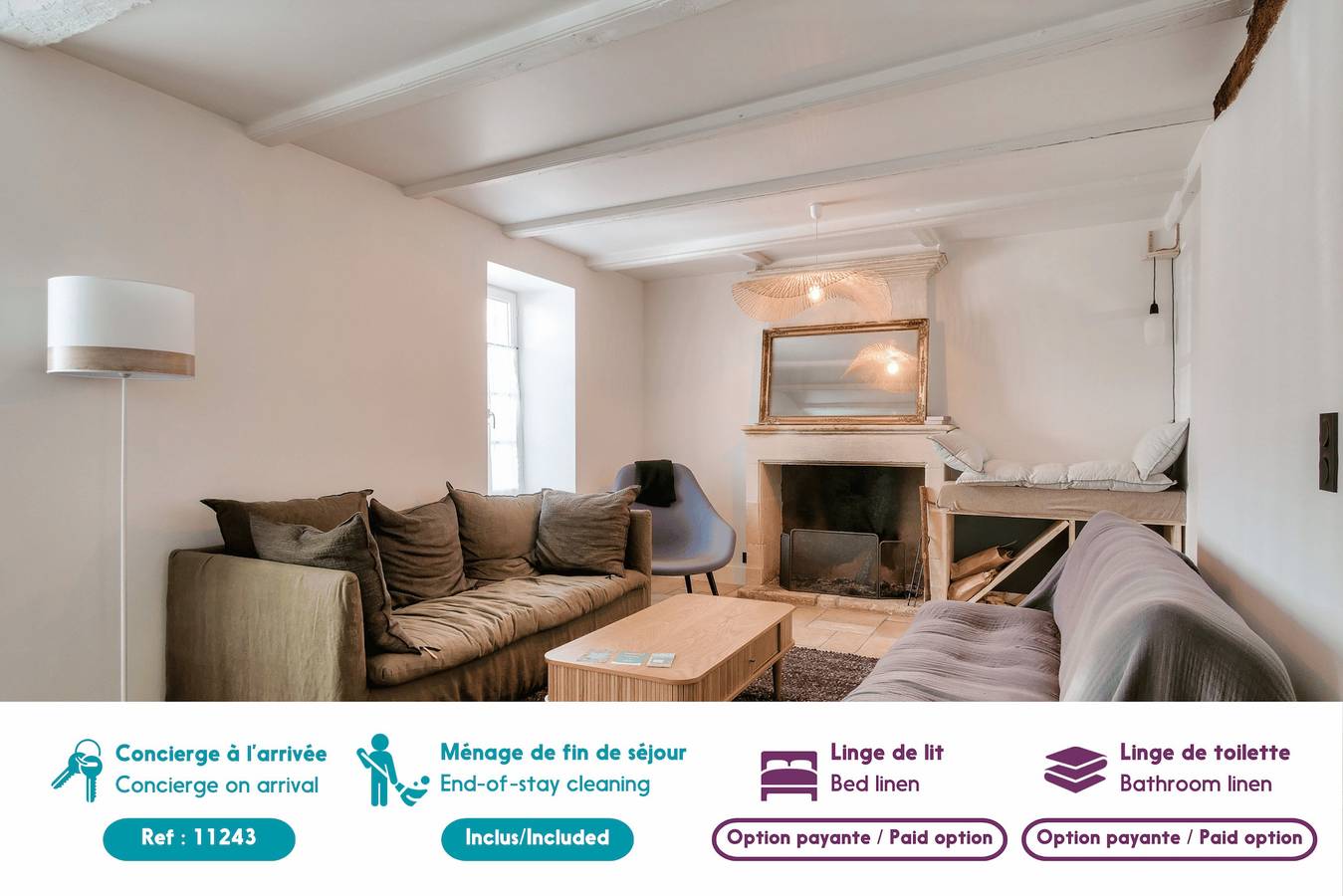 Belle maison avec  jardin ombragé pour 11 in Le Bois-Plage-en-Ré, Île de Ré