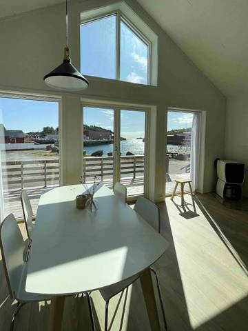 Chalet für 6 Personen, mit Terrasse auf den Lofoten