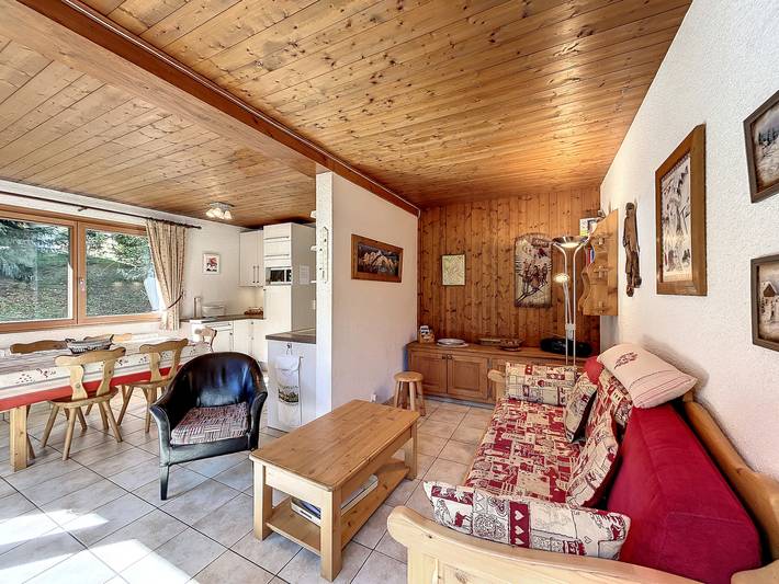 Gîte pour 6 personnes, avec Balcon ainsi que Balcon/Terrasse et Terrasse dans Office De Tourisme De Combloux