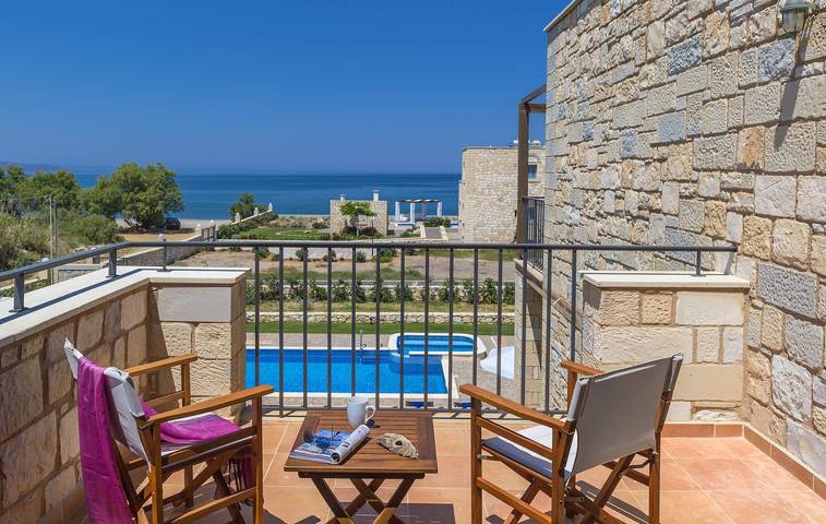 Ferienhaus für 8 Personen, mit Balkon und Terrasse sowie Garten in Chania und Umgebung - 3