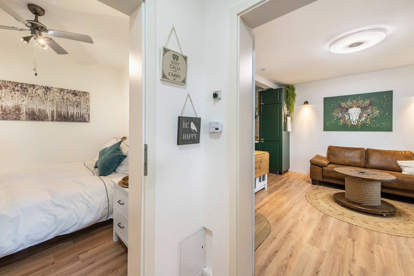 Waldgeflüster met terras, privétuin en airconditioning, foto 12